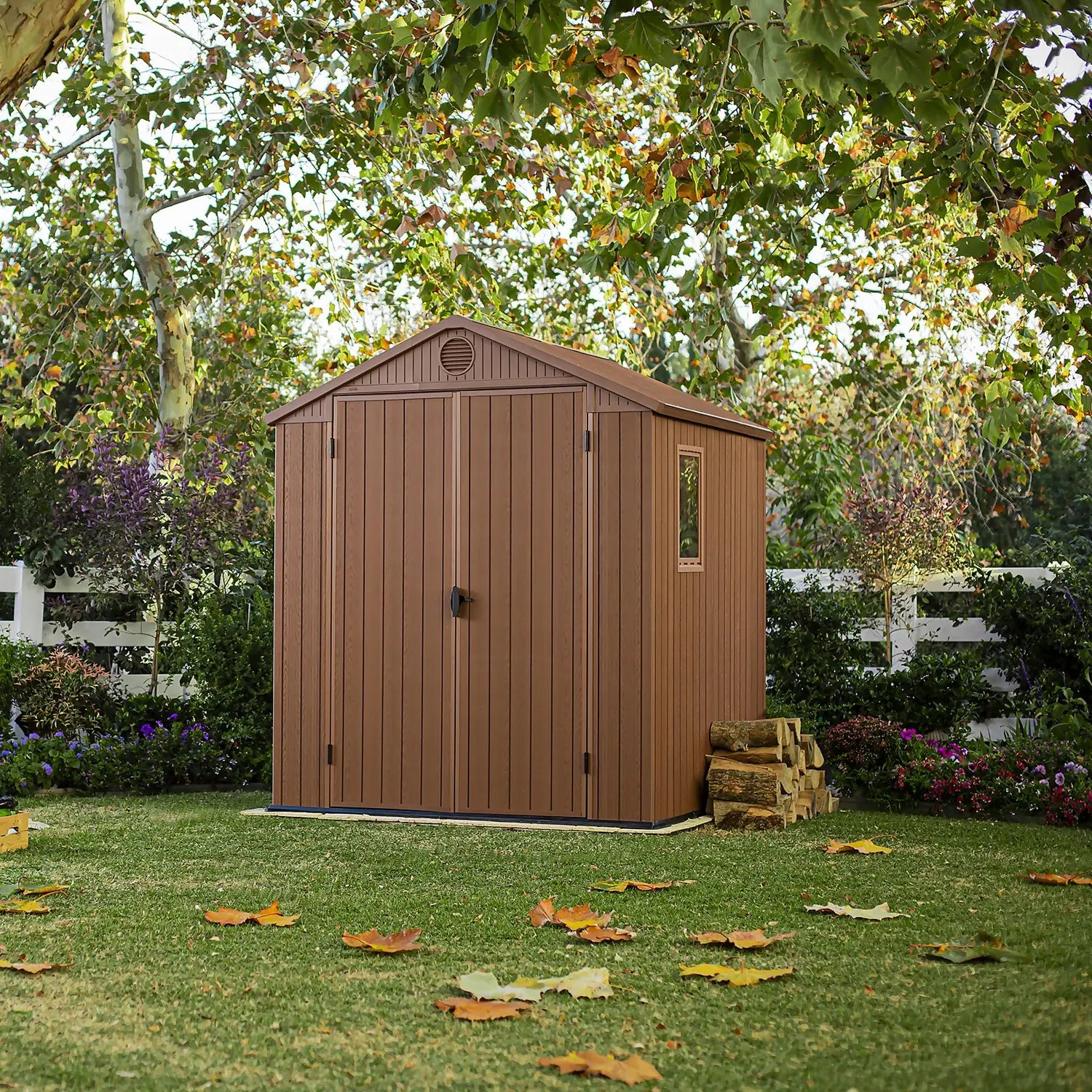 Keter Darwin Shed 6 x 6ft - Brown