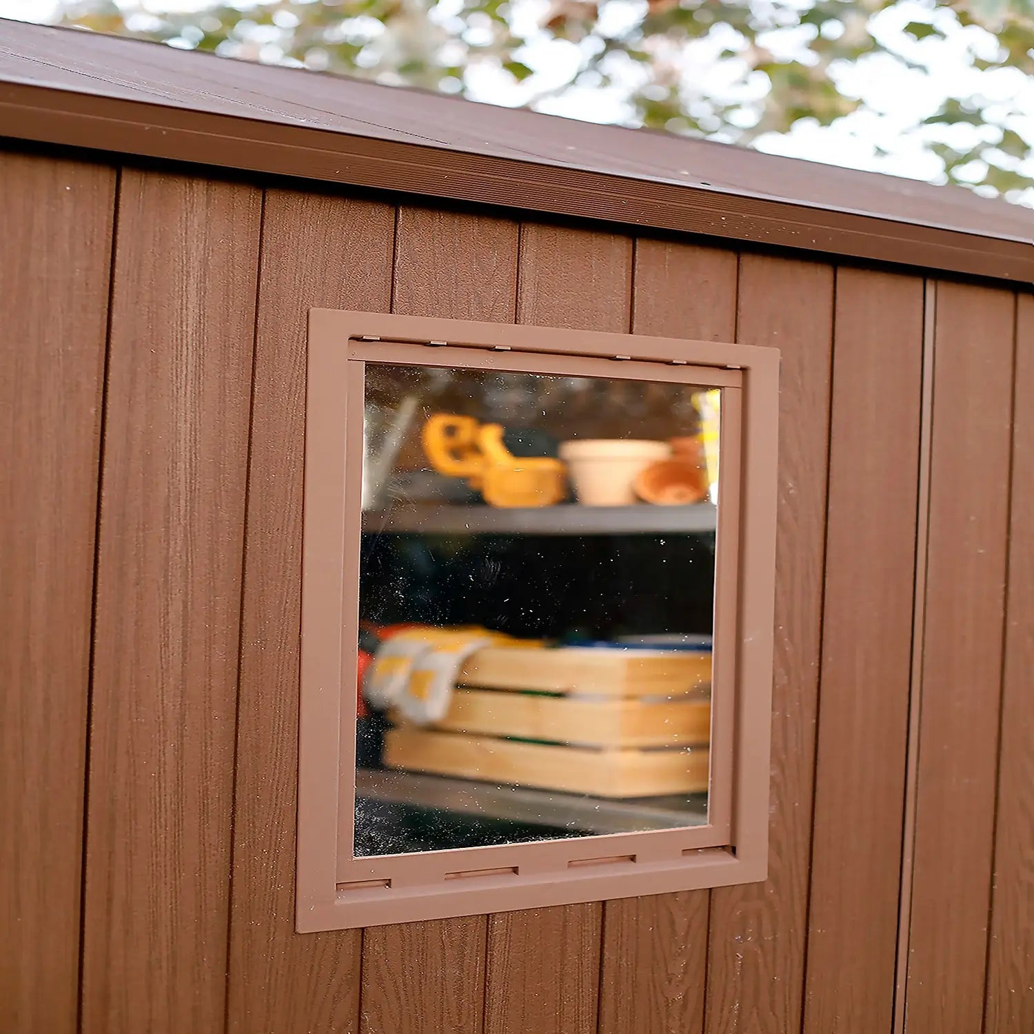 Keter Darwin Shed 6 x 6ft - Brown