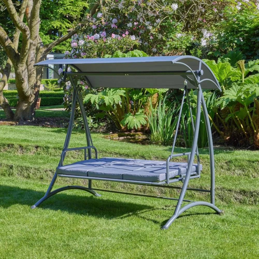 Alfresia 3 Seater Reclining Swing Seat with Cushions