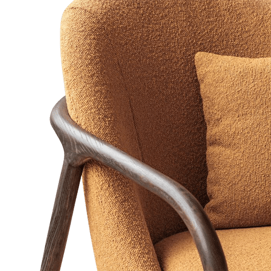 Alokke Armchair - Ochre
