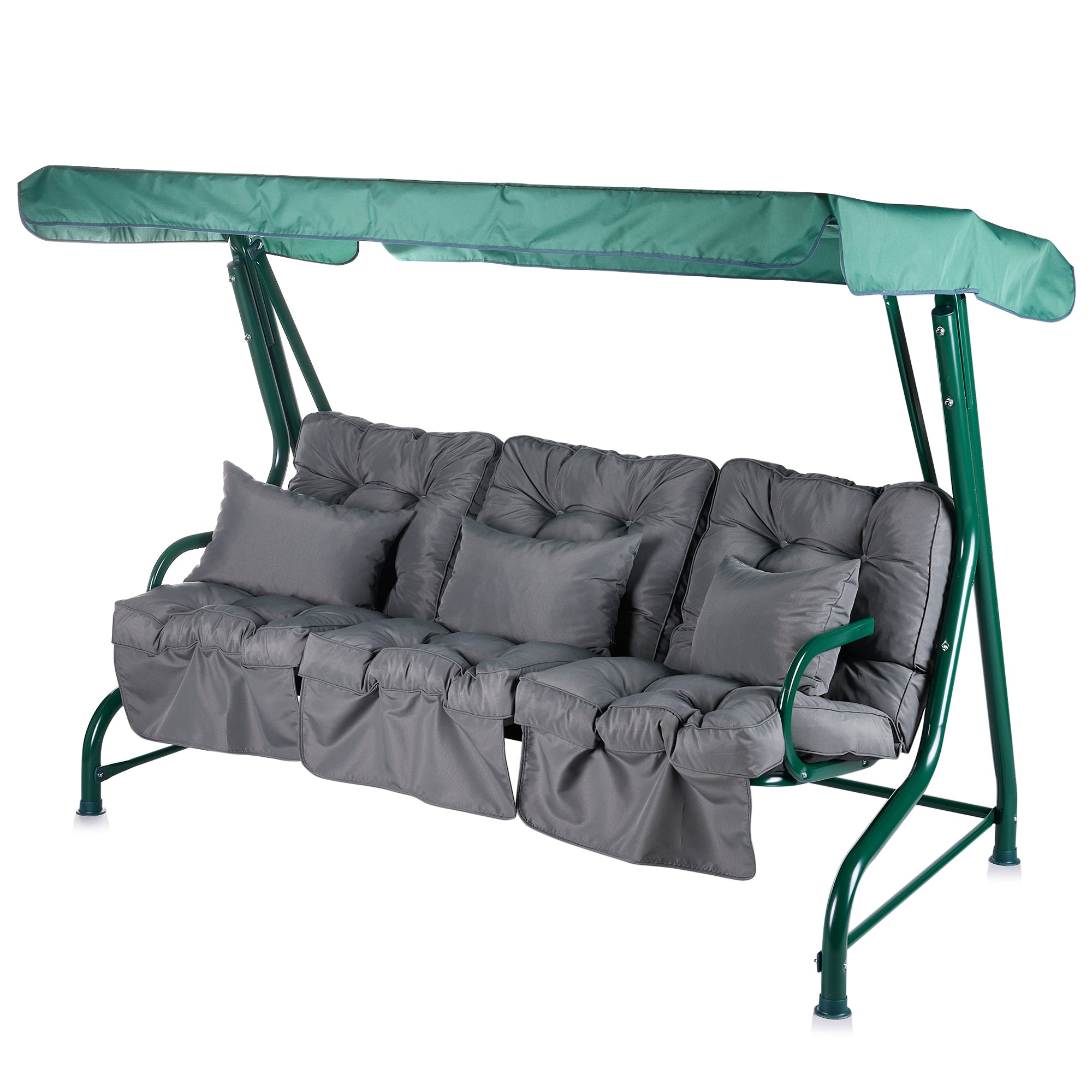 Alfresia Roma 3 Seater Garden Swing Seat | Classic Cushions