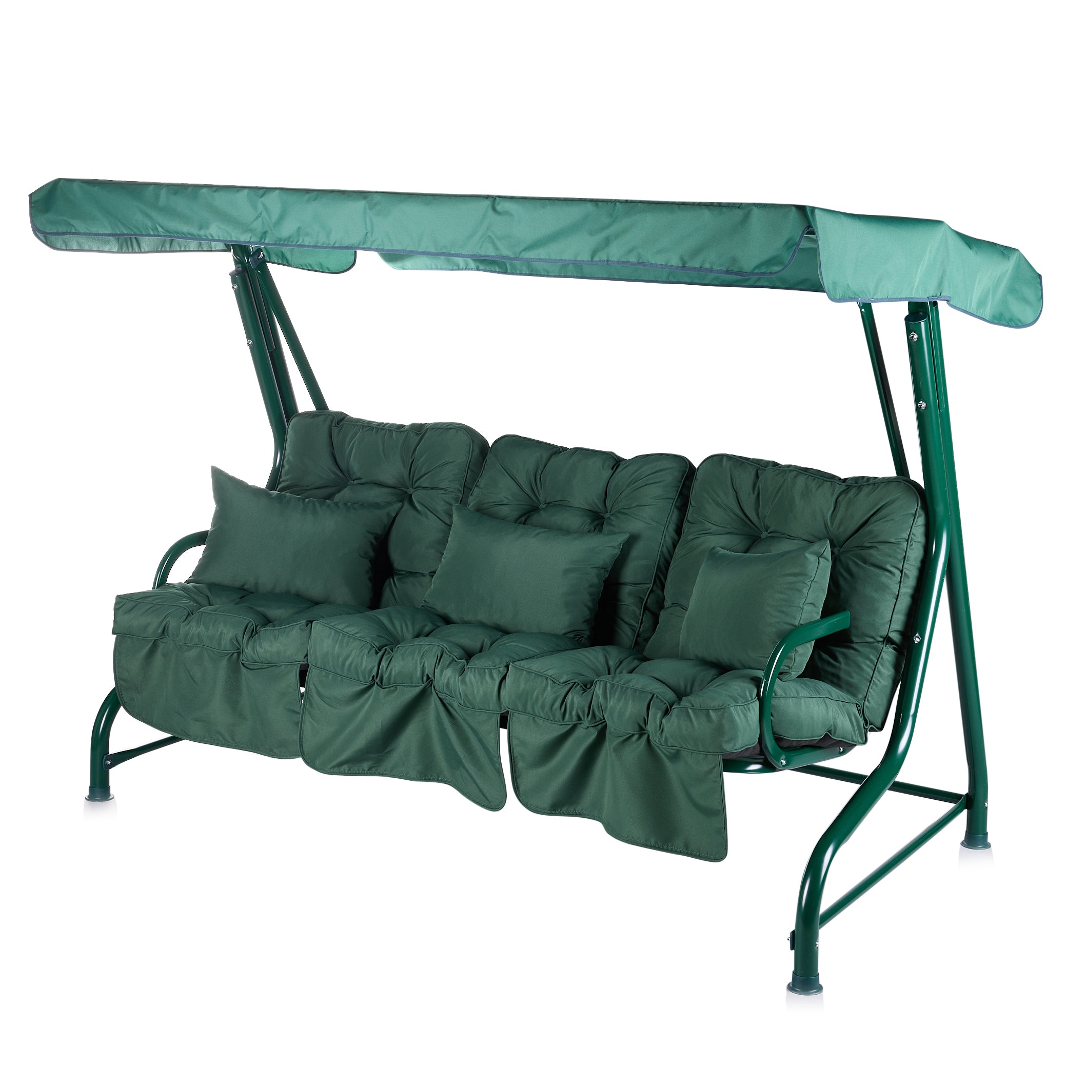 Alfresia Roma 3 Seater Garden Swing Seat | Classic Cushions