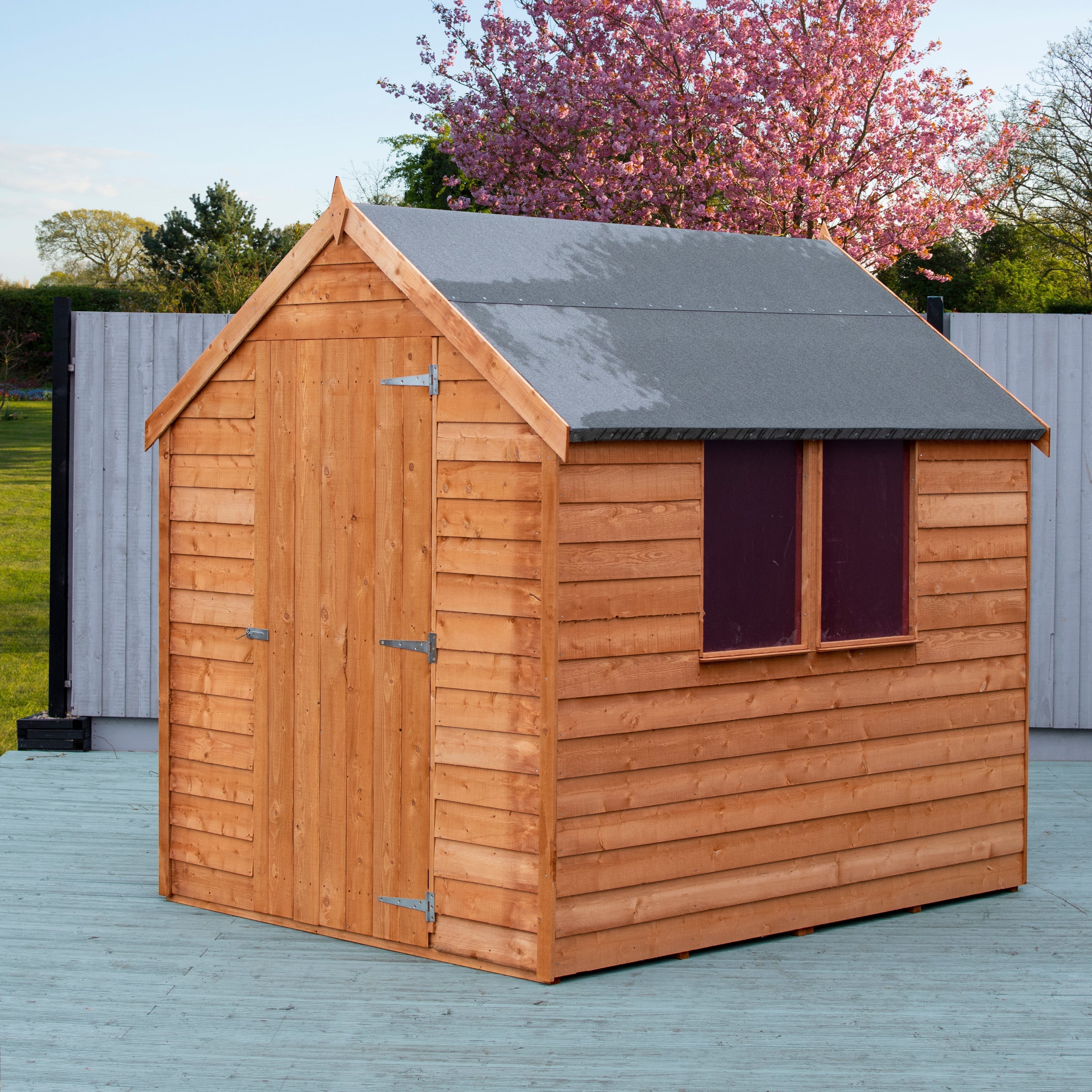 Shire Overlap 7x5 Economy with Window Storage Shed