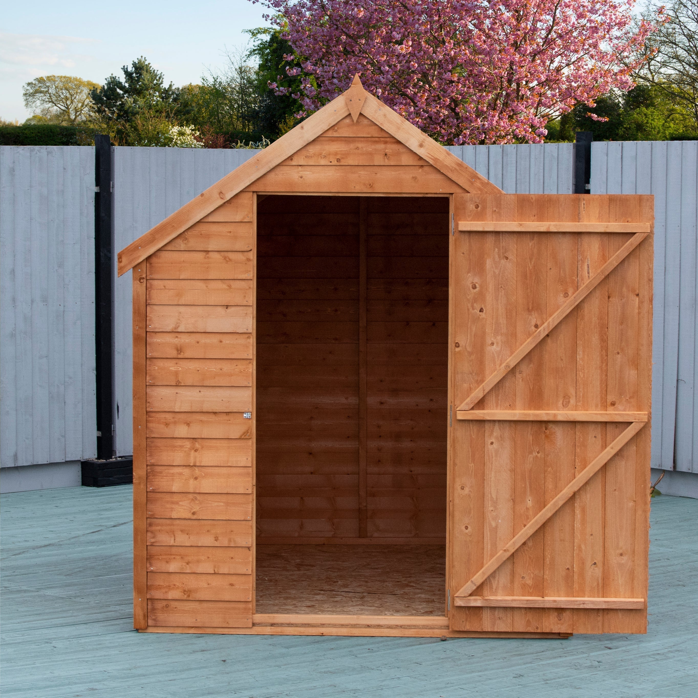 Shire Overlap 7x5 Economy with Window Storage Shed