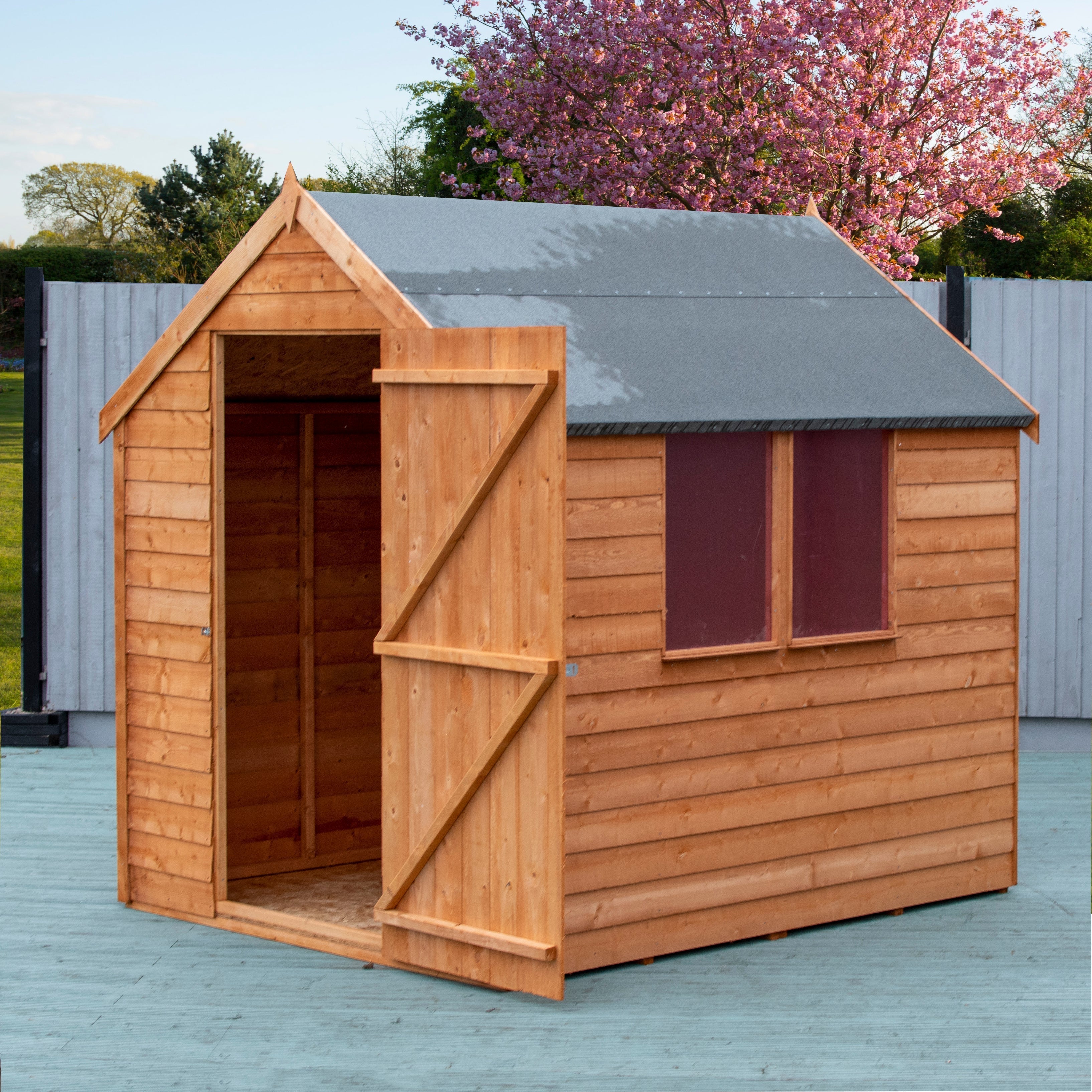 Shire Overlap 7x5 Economy with Window Storage Shed