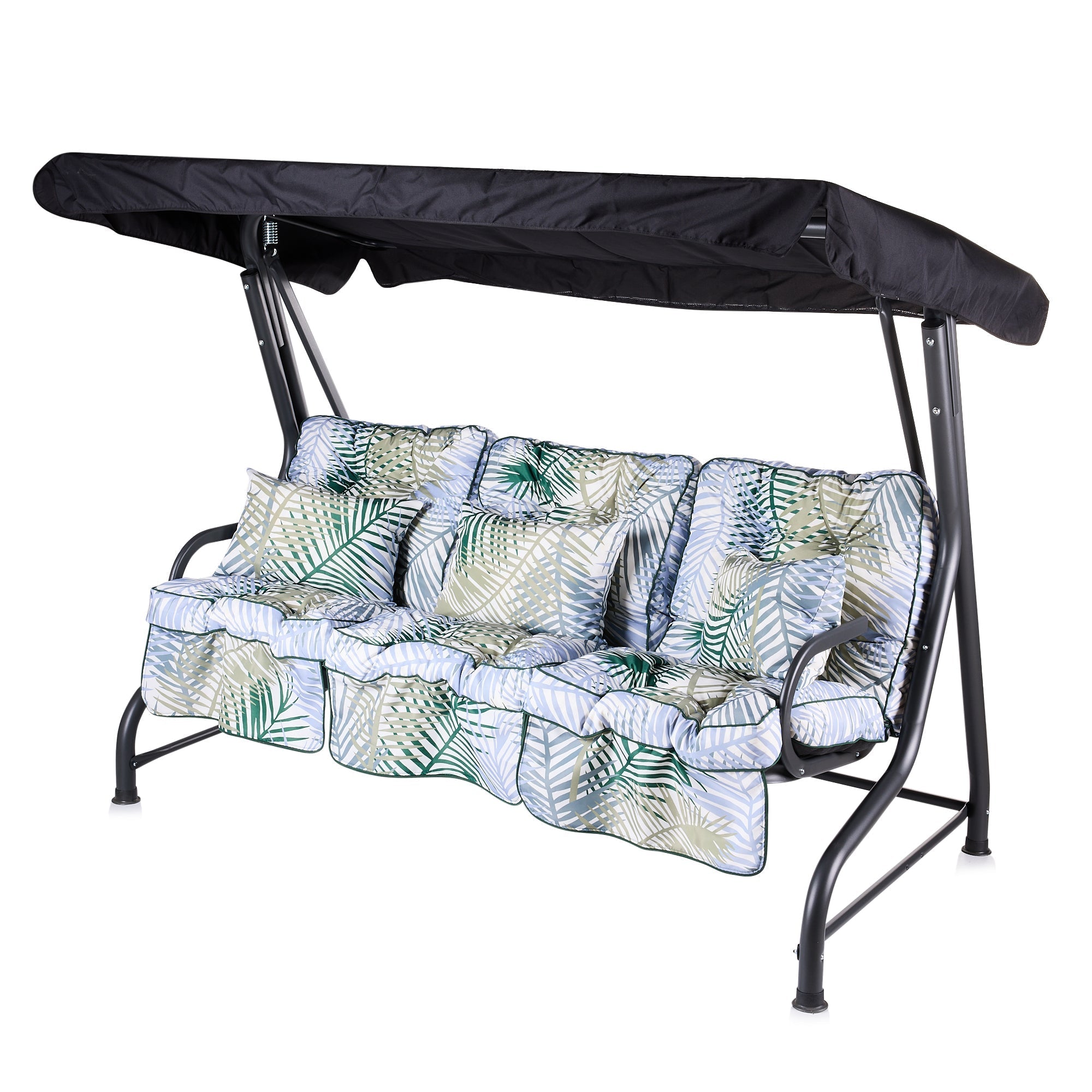 Alfresia Roma 3 Seater Garden Swing Seat | Classic Cushions