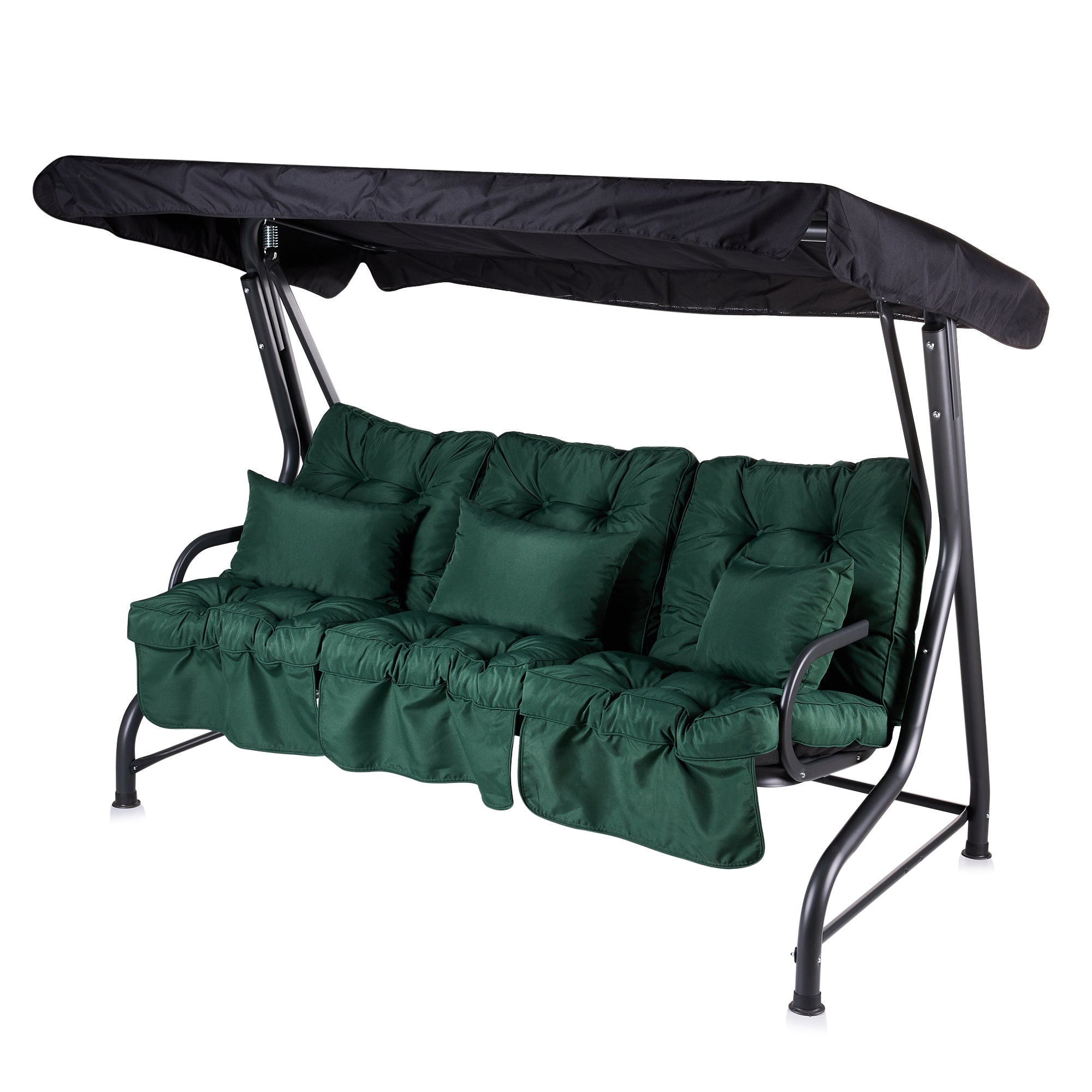 Alfresia Roma 3 Seater Garden Swing Seat | Classic Cushions