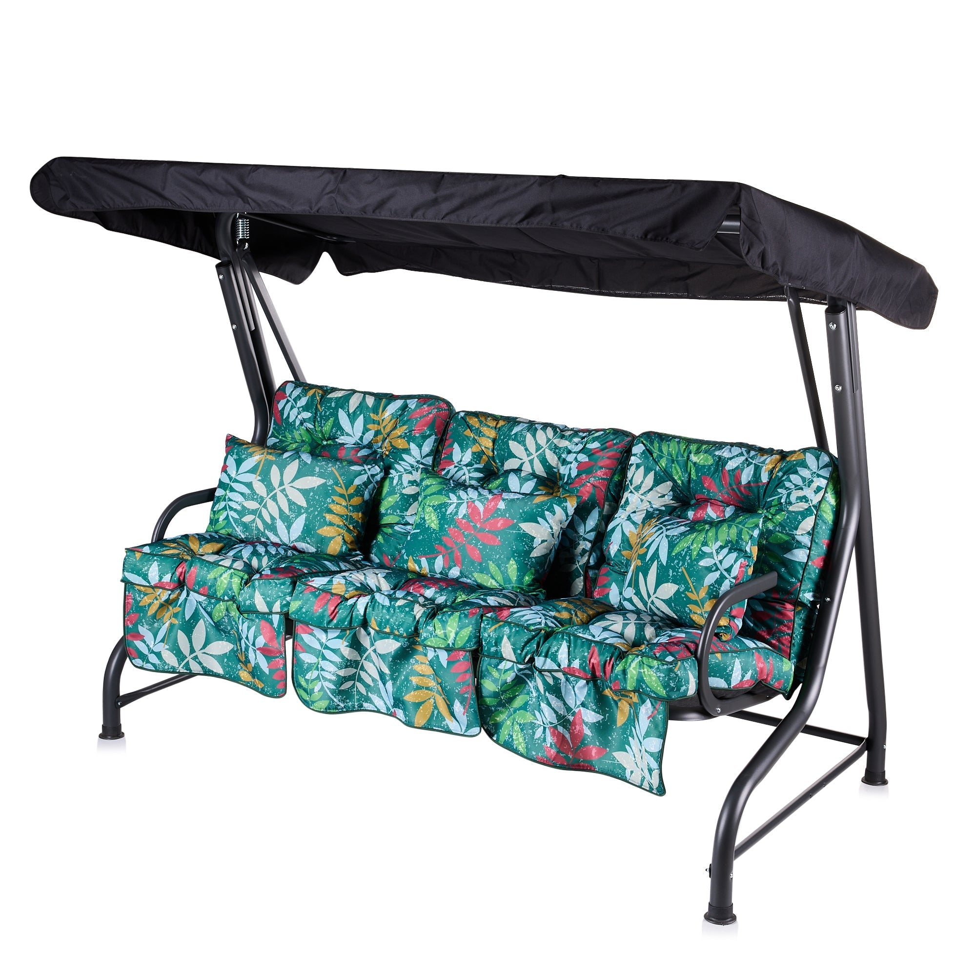 Alfresia Roma 3 Seater Garden Swing Seat | Classic Cushions