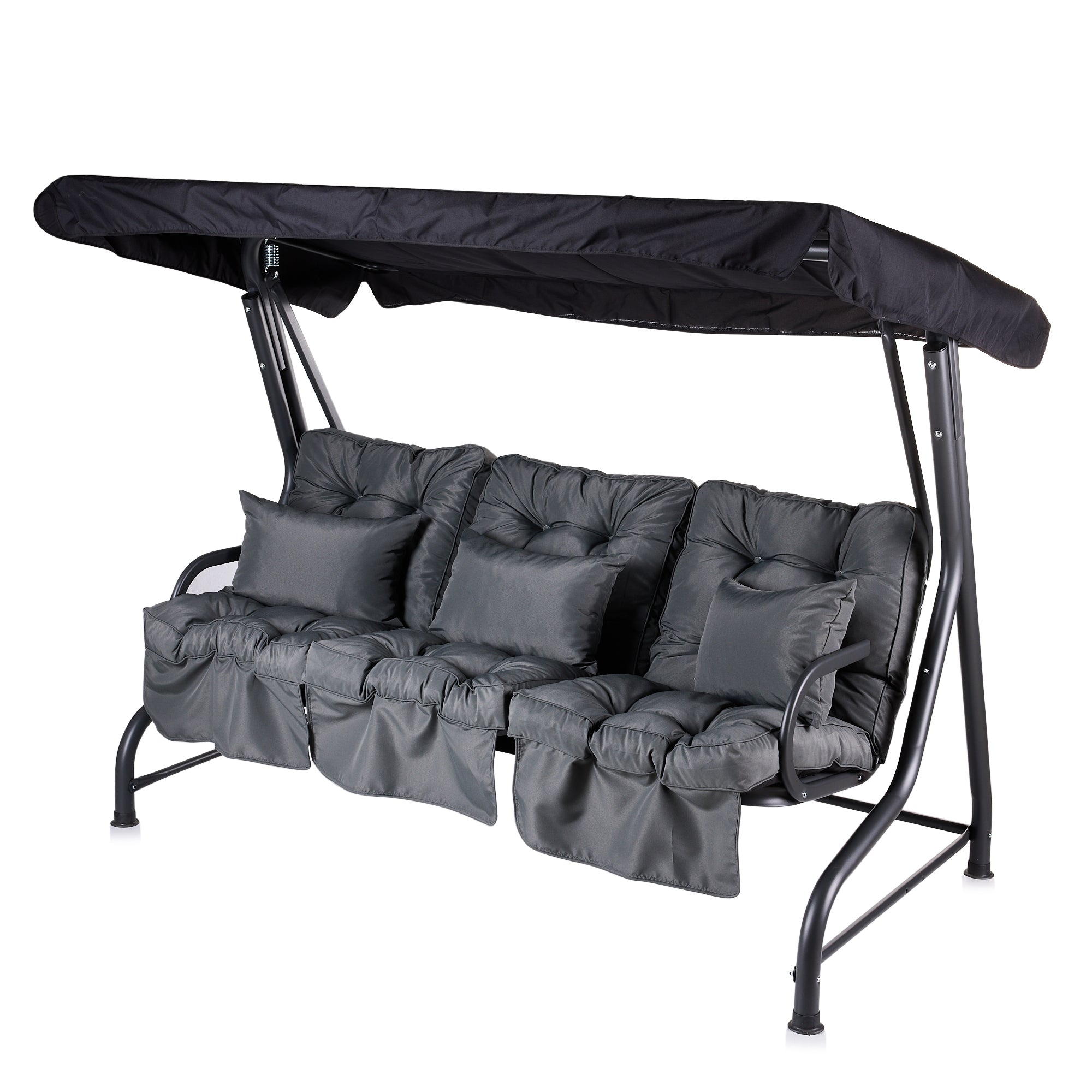 Alfresia Roma 3 Seater Garden Swing Seat | Classic Cushions