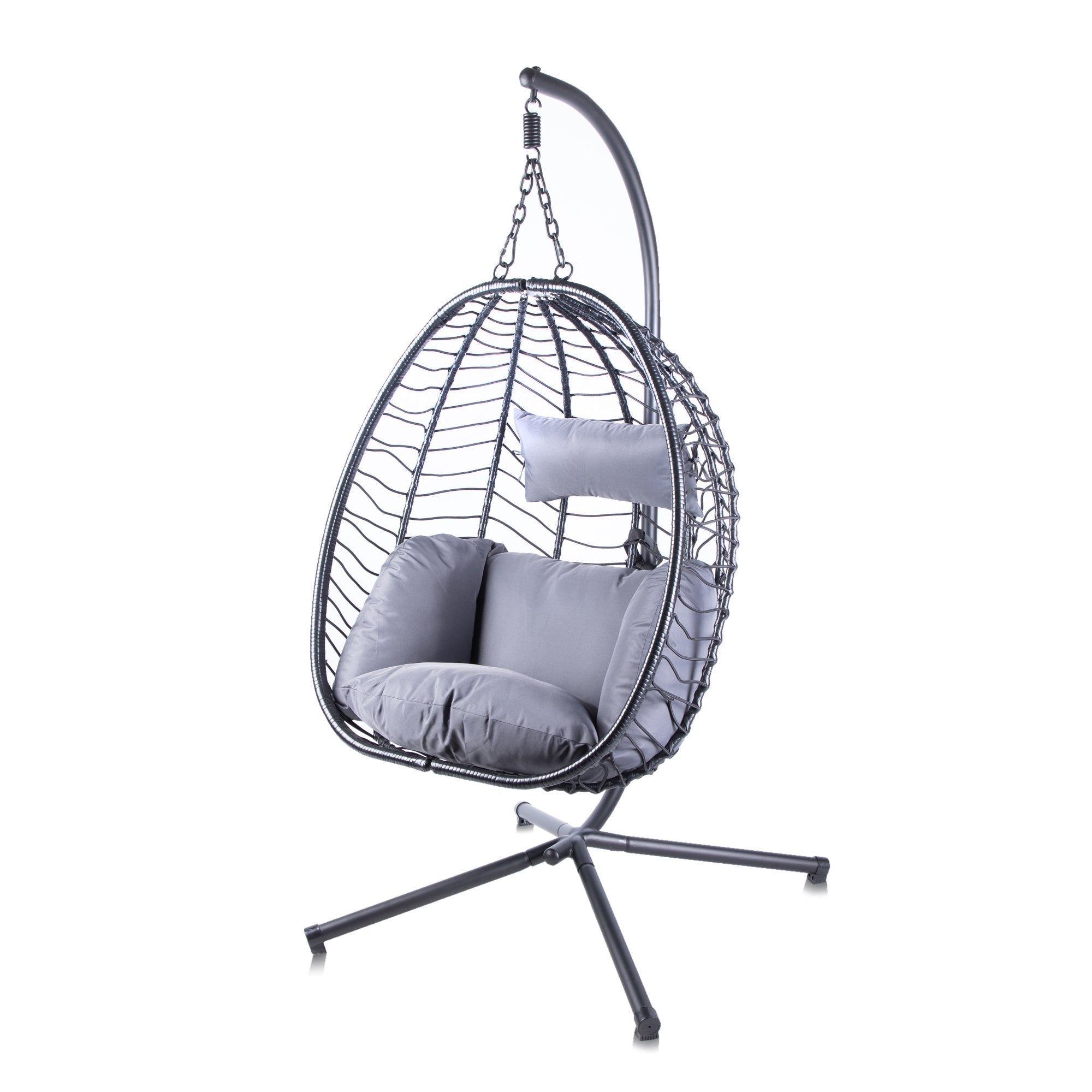 Alfresia Hanging Egg Chair | Charcoal