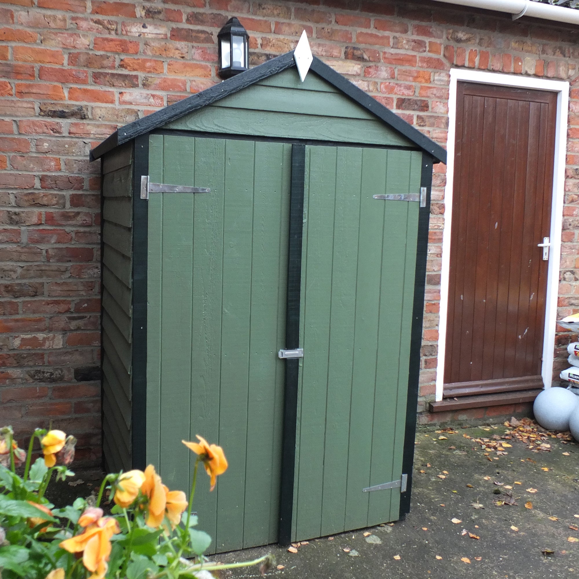 Shire Overlap Double Door 4x3 Storage Shed