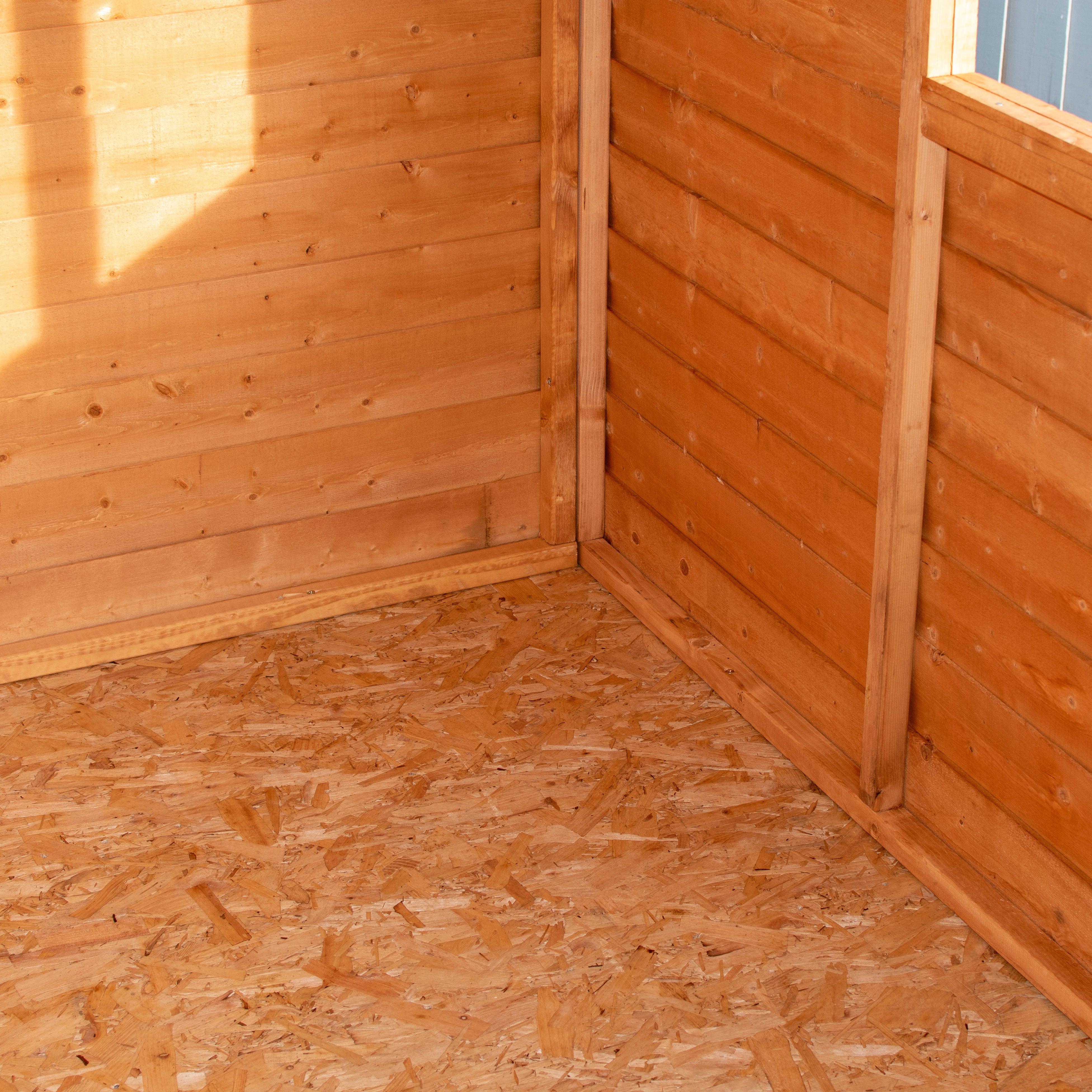 Shire Overlap 8x6 Value with Window Storage Shed