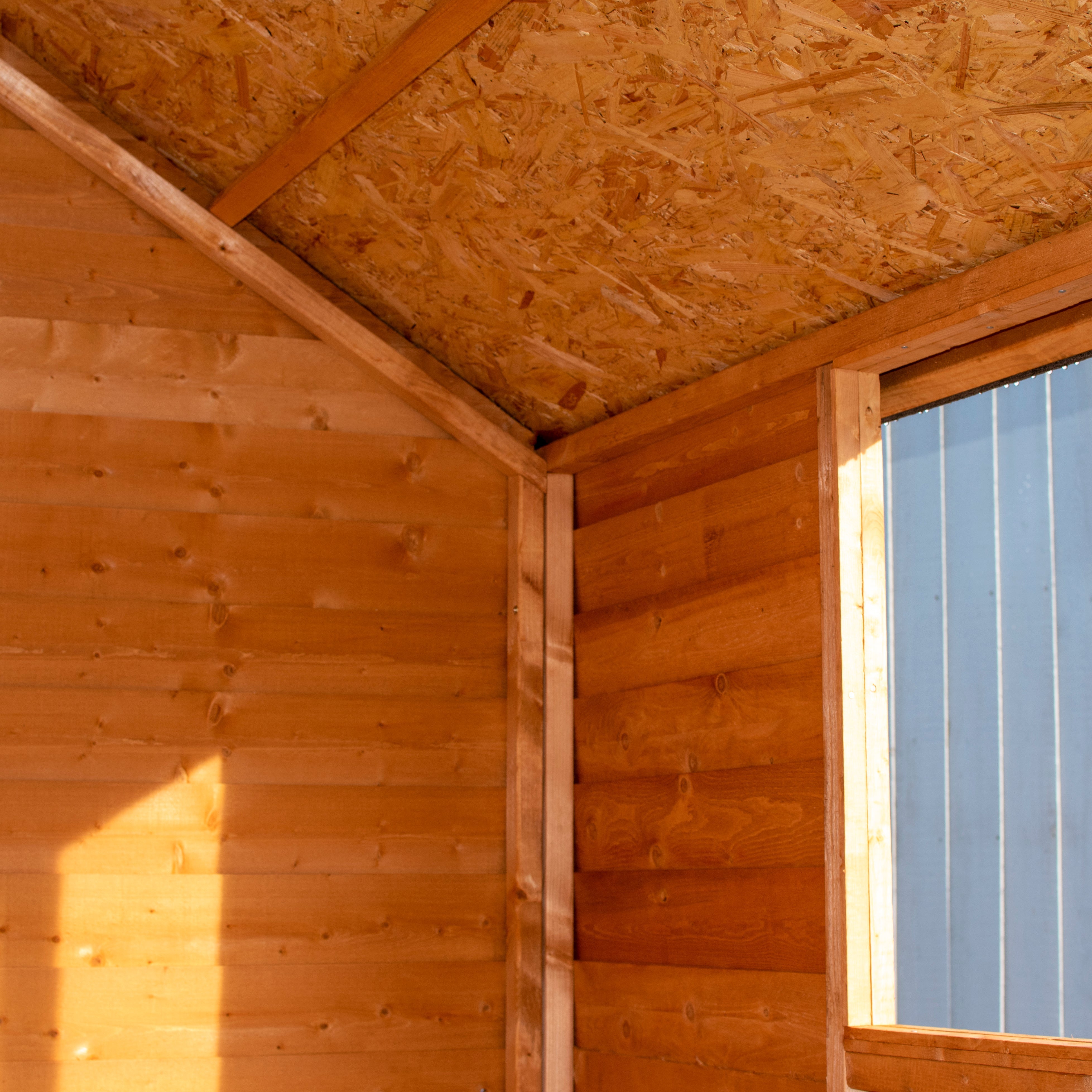 Shire Overlap 8x6 Value with Window Storage Shed