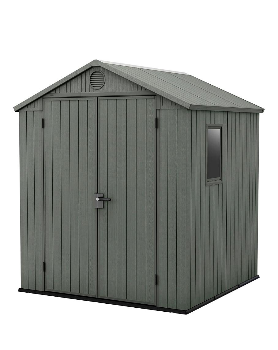 Keter Darwin 6 x 6ft Shed - Green