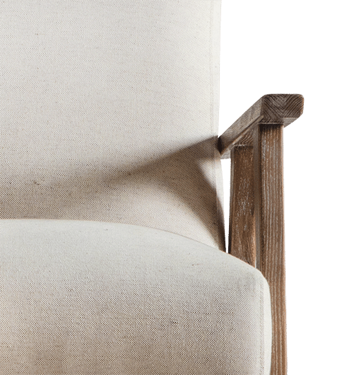 Nordhavn Armchair - Natural Linen